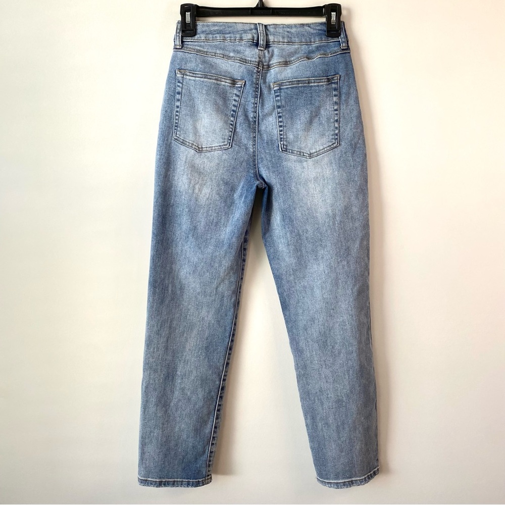 Sincerely Jules Exposed Button Fly Crop Jeans 26 - Picture 4 of 8